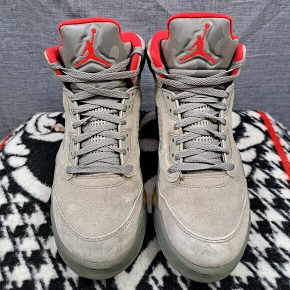 Nike Air Jordan 5 Retro "P51 Camo" (136027-051) Men's Size 9 - Picture 3 of 15
